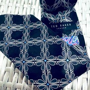 Ted Baker Tie Designer Paisley Style ~ NWOT